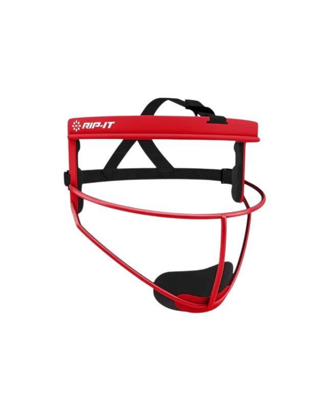 Rip-It Women's Defense Pro Softball Fielder's Face Mask - Scarlet - SCARLET